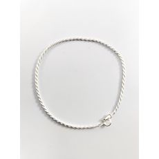 Pulseira Singapura em Prata