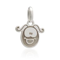 Pringente de Prata Smilinguido Sorrindo - Noble