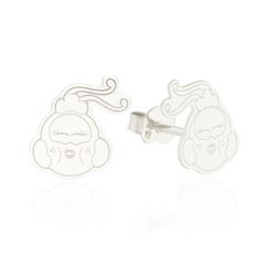 Brinco de Prata Faniquita Beijinho - Noble