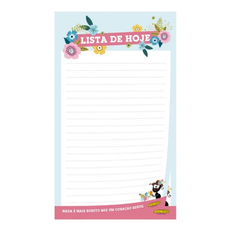 Bloco de Anotações Smilinguido - Lista de Hoje - Coração Gentil