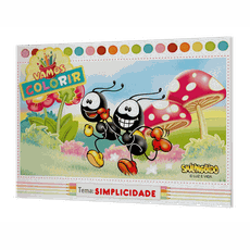 Livro Vamos colorir Smilinguido - Simplicidade