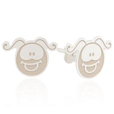 Brinco de Prata Smilinguido Sorrindo - Noble