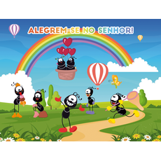 Quebra-Cabeça Smilinguido - Alegrem-se ao Senhor