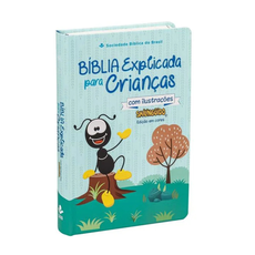 Bíblia Explicada para Crianças Smilinguido NTLH | Capa dura ilustrada, menino
