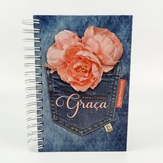 Agenda Permanente Maravilhosa Graça Jeans - Grande
