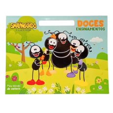 Livro Blocão de Colorir Smilinguido - Doces Ensinamentos