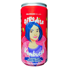 kombucha de Morango e Hibisco e Cardamomo (269ml)