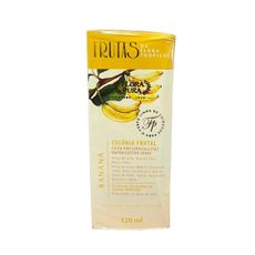 COLÔNIA FRUTAL BANANA FLORA PURA 120ML PERFUME TROPICAL FEMININO