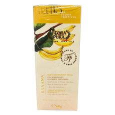 MANTEIGA HIDRATANTE FRUTAL BANANA FLORA PURA 60G – HIDRATA E PERFUMA A PELE