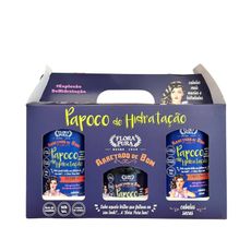 KIT PAPOCO DE HIDRATACAO FLORA PURA