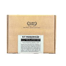KIT DE MANJERICAO LINHA FLORA- 120ML