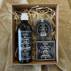 Kit Black for Men Shampoo + Cera + Sab. - Presente