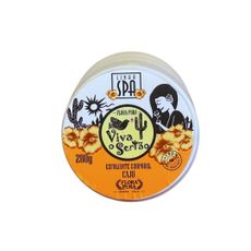 GEL ESFOLIANTE CORPORAL DE CAJU 200G LINHA VIVA O SERTAO