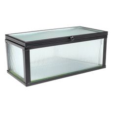 CAIXA DECORATIVA VIDRO 13X6,5X5,5CM