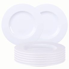 PRATO SOBREMESA BOLO KIT PORCELANA NOBRE TRAMONTINA 6 PEÇAS