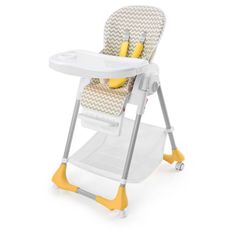 CADEIRA ALTA ALIMENTAÇÃO BEBÊ GOURMET AMARELA MULTIKIDS-BB606
