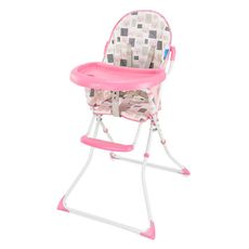 CADEIRA ALTA ALIMENTAÇÃO REFEIÇÃO BEBÊ ROSA MULTIKIDS-BB610
