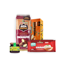 Combo Café da Manhã, Sem Glúten, Sem Lactose, Sem Leite - Grani Amici