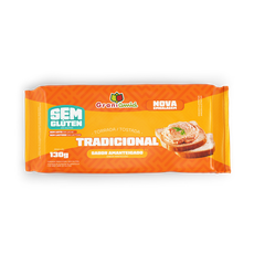 Torrada Tradicional Sem Glúten, Sem Lactose, Sem Leite, Sem Conservantes, 130g - Box Personalizável