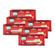 Combo 6 unds. Torradas com Grãos Sem Glúten, Sem Leite, Sem Lactose - Grani Amici
