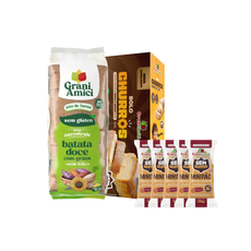 Combo Pré-treino, Sem Glúten, Sem Lactose, Sem Leite - Grani Amici