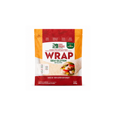 Wrap Sem glúten, Sem Leite  e Sem Lactose - Grani Amici
