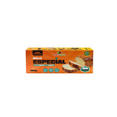 Bolo Especial Sem Glúten, Sem Leite, Sem lactose, Sem Açúcar - Grani Amici 300g