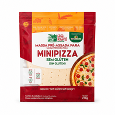 Minipizza Sem glúten, Sem leite e Sem Lactose - Grani Amici