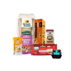 Combo Fit Sem Glúten, Sem Leite, Sem Lactose, Baixo Açúcar- Grani Amici