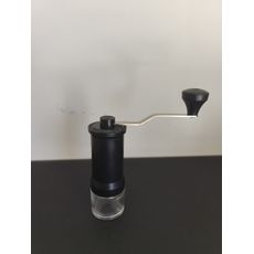 Moedor de Café Manual Compacto com Base de Vidro