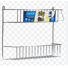 SUPORTE DUPLO MUTIUSO DE FIXAR