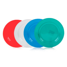 PRATO PLASTICO SOBREMESA REDONDO ERCAPLAST