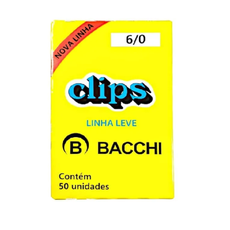 CLIPS PARA PAPEL 6 0 C 50 BACCHI