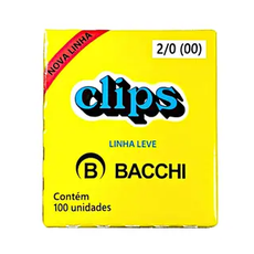 CLIPS PARA PAPEL 2 0 C 100 BACCHI