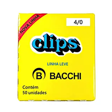 CLIPS PARA PAPEL 4 0 C 50 BACCHI