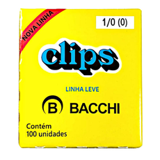 CLIPS PARA PAPEL 1 0 C 100 BACCHI