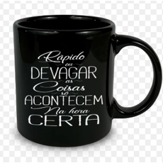 CANECA RETA 320ML CX PRESENTE FRASES MOTIVACIONAIS