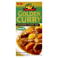 SB GOLDEN CURRY MEDIUM HOT 92G - 074880030051