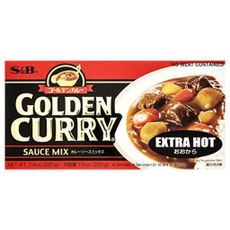 S&B GOLDEN CURRY - EXTRA FORTE | OOKARA - 220G - 074880030730