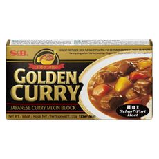 SB GOLDEN CURRY HOT 220G - 074880030723