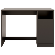 Escrivaninha com Armário 90x40cm - Linha Beta (Preta)