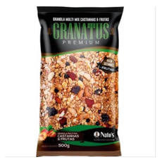 GRANOLA PREMIUM COM FRUTAS 500G