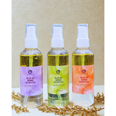 Kit 3 óleos de banho nutritivos - 100ml