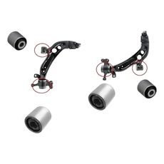 Kit 4 Bucha Bandeja Balança Bmw X1 X2 F48 2014 a 2017