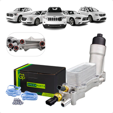 SUPORTE FILTRO DE OLEO GRAND CHEROKEE IV (WK,WK2) 3.0 V6 4X4 2013 em Diante ALUMINIO