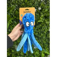 Pelúcia Polvo Skin Sem Enchimento Azul Jambo Pet