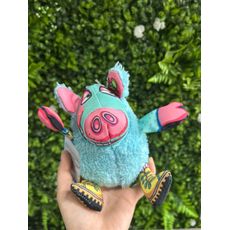 Pelúcia Mini Porquinho Azul Germanhart