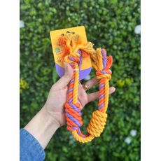 Mordedor Corda Pattern Dupla 43cm Jambo Pet