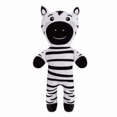 BRINQUEDO POWER PETS PELUCIA ZEBRA SONORA