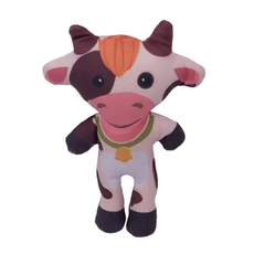 BRINQUEDO PELUCIA POWERPETS VAQUINHA SONORO